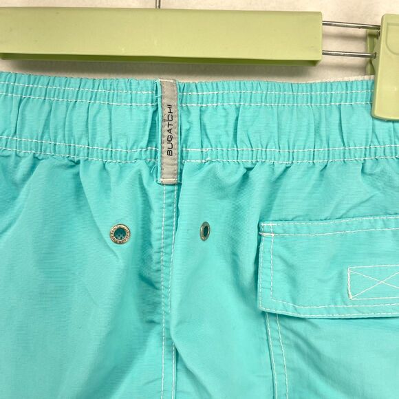 Bugatchi‎ Lined Swim Trunks Light Blue Mens Size L - Picture 5 of 9